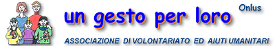 Un gesto per loro